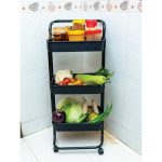 3 LAYER MULTIPURPOSE TROLLEY RACK - Image 6