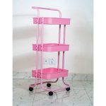 3 LAYER MULTIPURPOSE TROLLEY RACK - Image 2