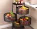 4 Layer Round Shape Kitchen Rack
